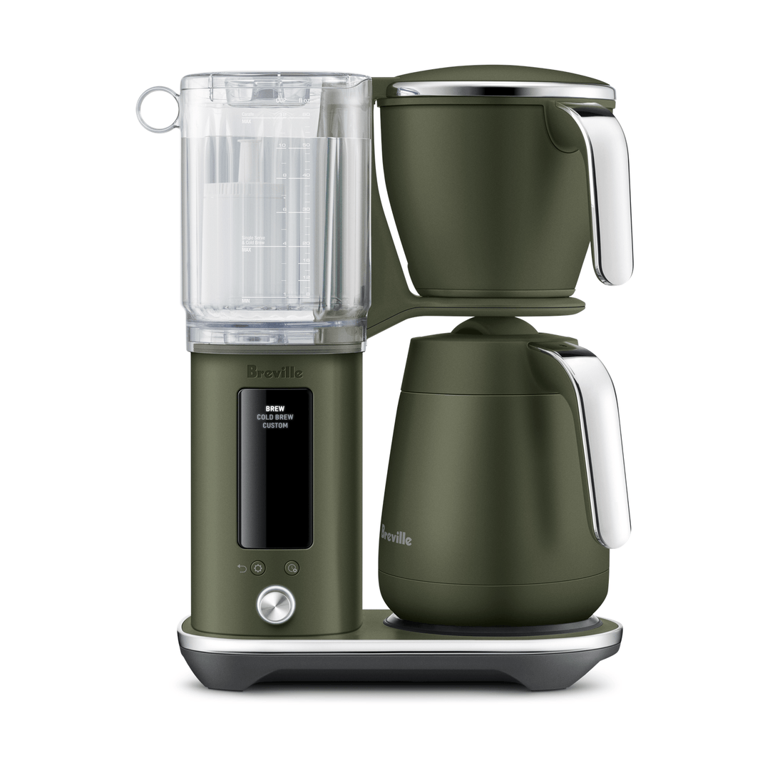 Breville Luxe Precision Brewer Olive Tapanade, Thermal Carafe, 