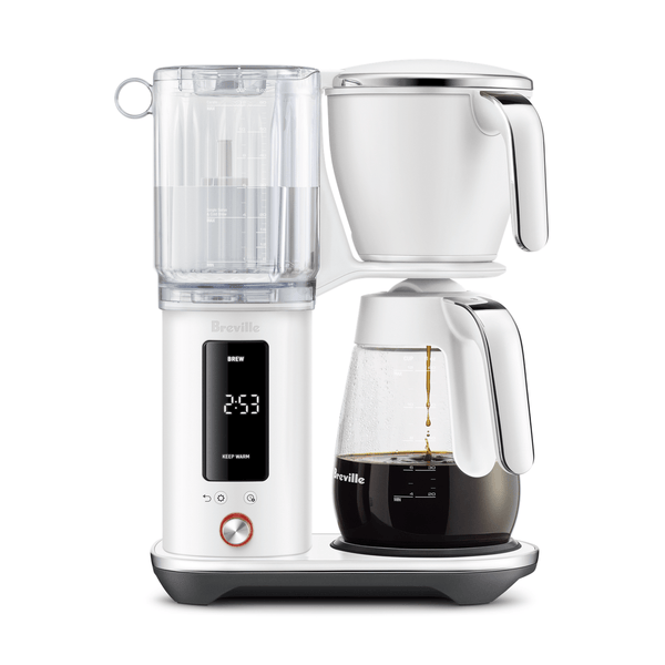 Breville Luxe Precision Brewer Sea Salt, Glass Carafe, BDC415SST1BNA1