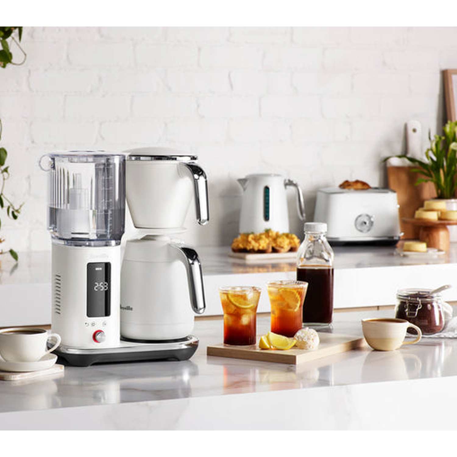 Breville Luxe Precision Brewer Sea Salt, Thermal Carafe, #BDC465SST1BNA1