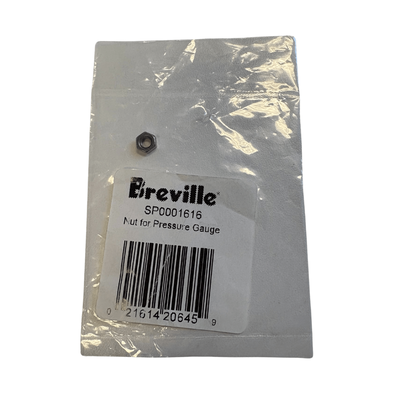 Breville Nut for Pressure Gauge SP0001616