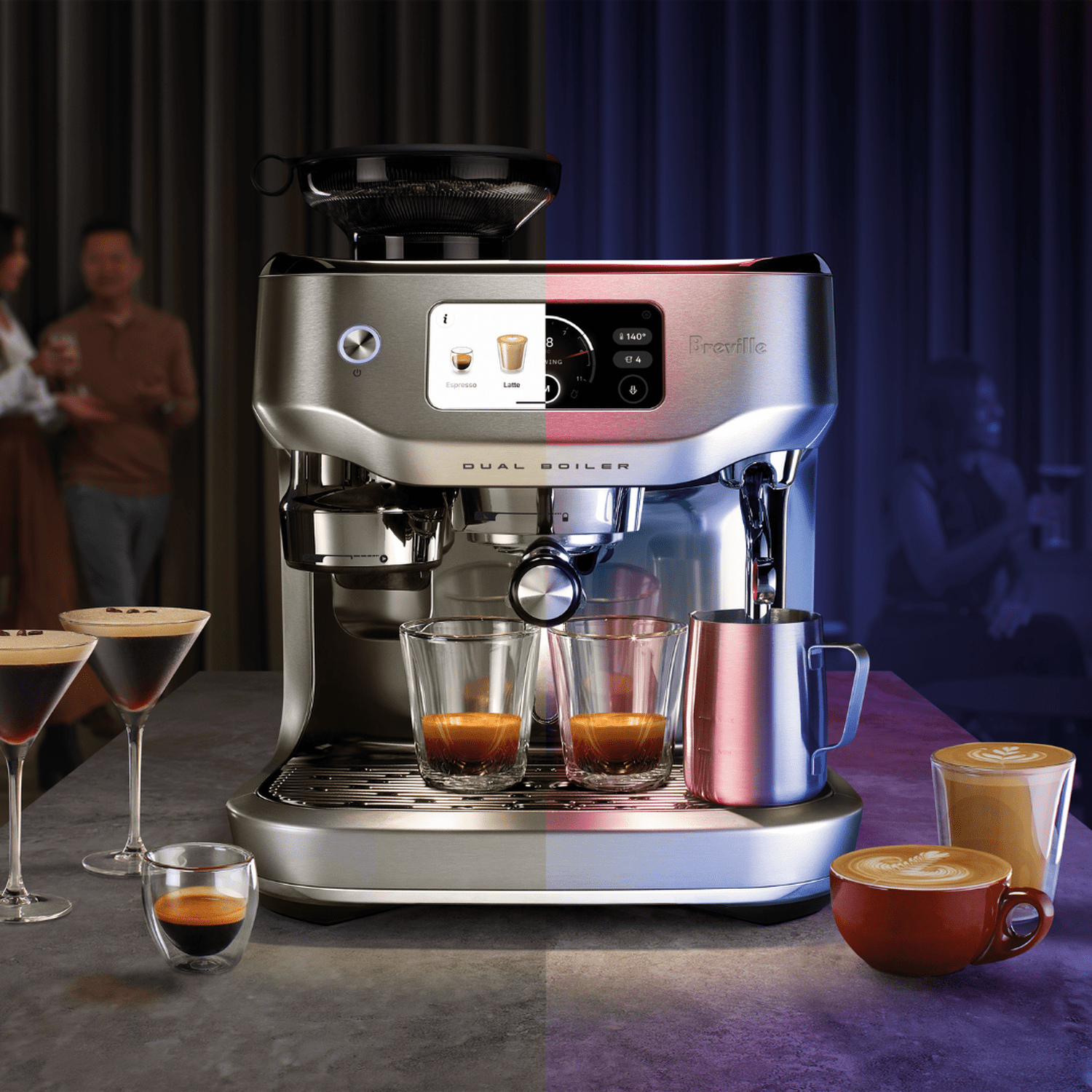 Breville Oracle Dual Boiler Espresso Machine, Stainless Steel #BES995BSS1BNA1