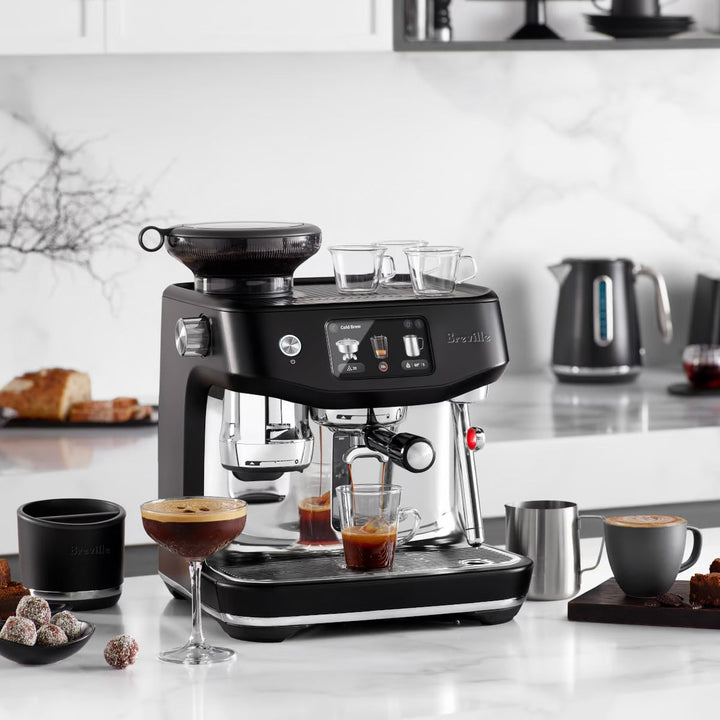 Breville Oracle Jet Espresso Machine, Black Truffle 