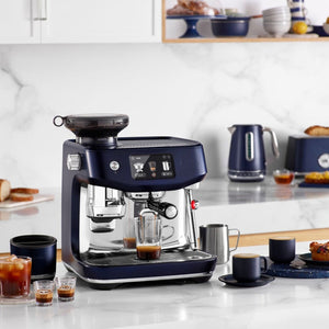 Breville Oracle Jet Espresso Machine, Damson Blue #BES985DBL