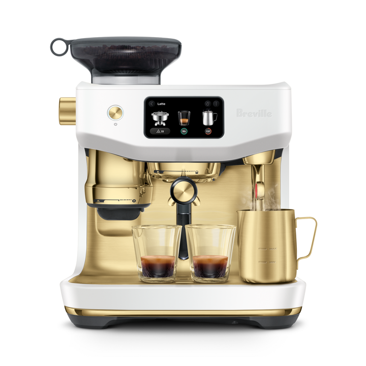 Breville Oracle Jet Espresso Machine, Sea Salt Brass 
