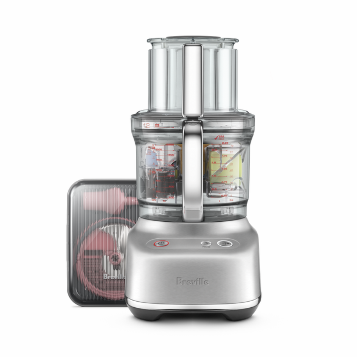 Breville Paradice 12 Food Processor, Stainless Steel #BFP738BSS1BNA1