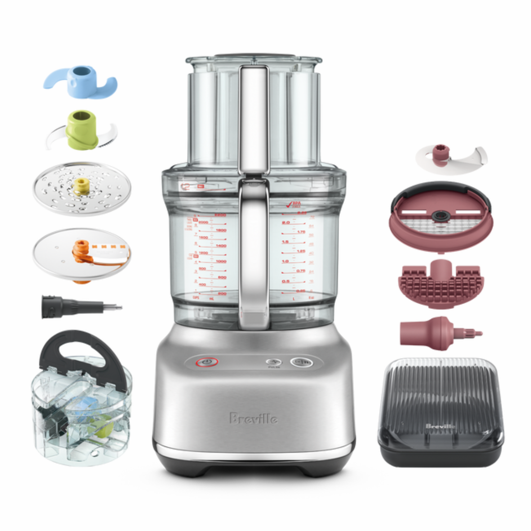 Breville Paradice 12 Food Processor, Stainless Steel 