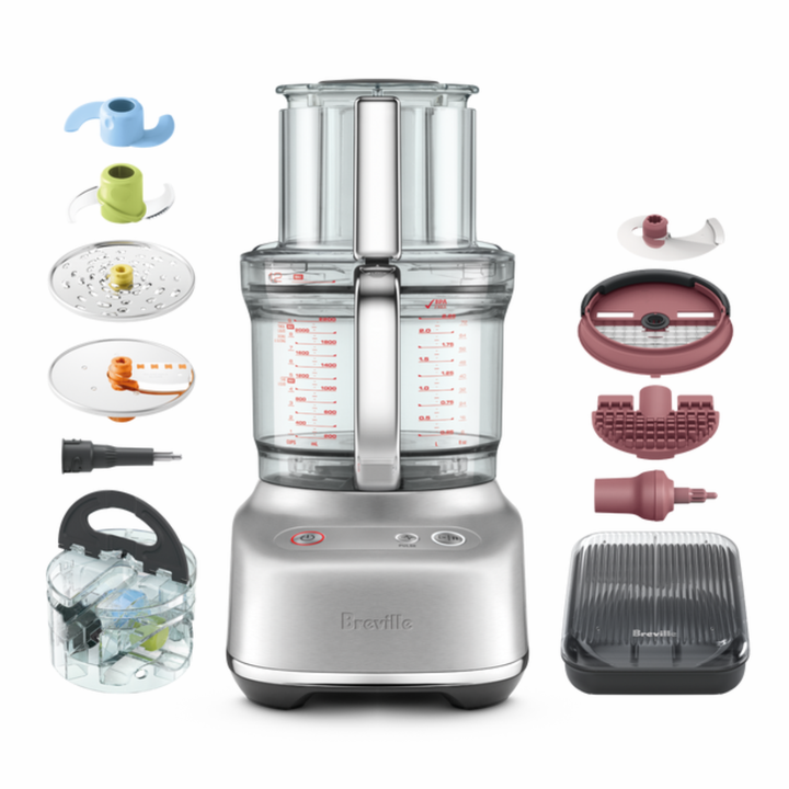 Breville Paradice 12 Food Processor, Stainless Steel 