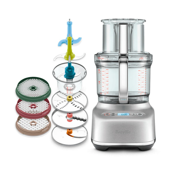 Breville Paradice 16 Food Processor, Brushed Stainless Steel #BFP838BSS1BNA1