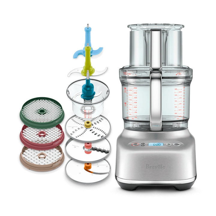 Breville Paradice 16 Food Processor, Brushed Stainless Steel 