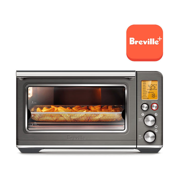 Breville Smart Oven Air Fryer, Black Stainless Steel 