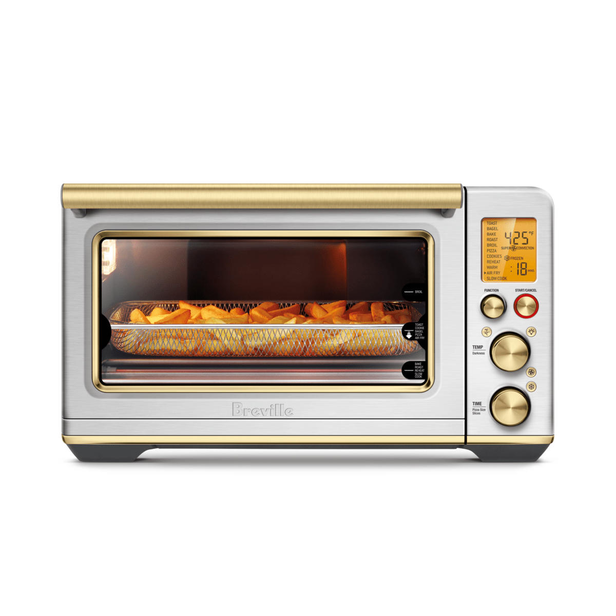 Breville Smart Oven Air Fryer, Brushed Steel Brass #BOV860BSB