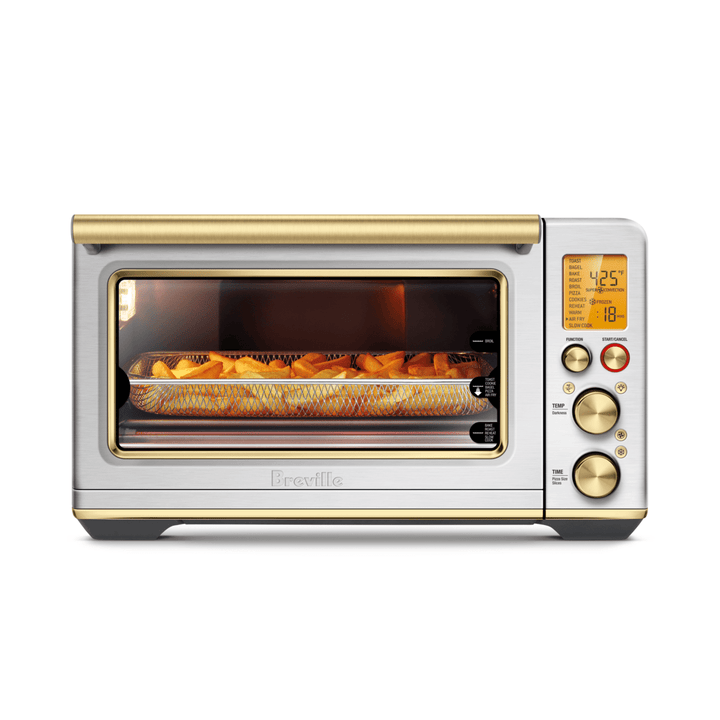 Breville Smart Oven Air Fryer, Brushed Steel Brass 