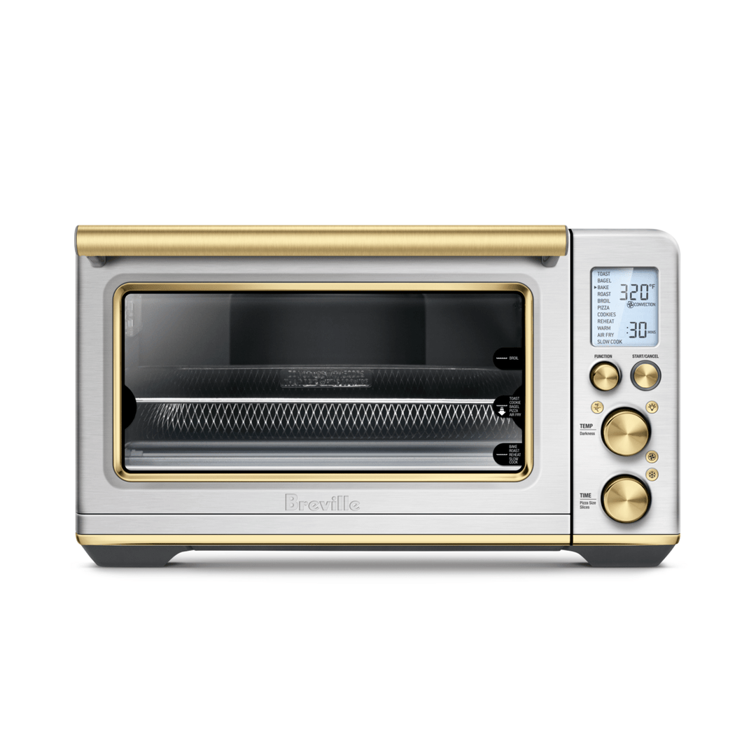 Breville Smart Oven Air Fryer, Brushed Steel Brass 