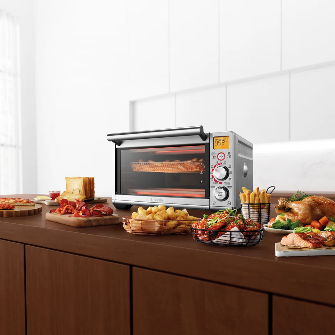 Breville Smart Oven Air Fryer Compact, Stainless Steel 