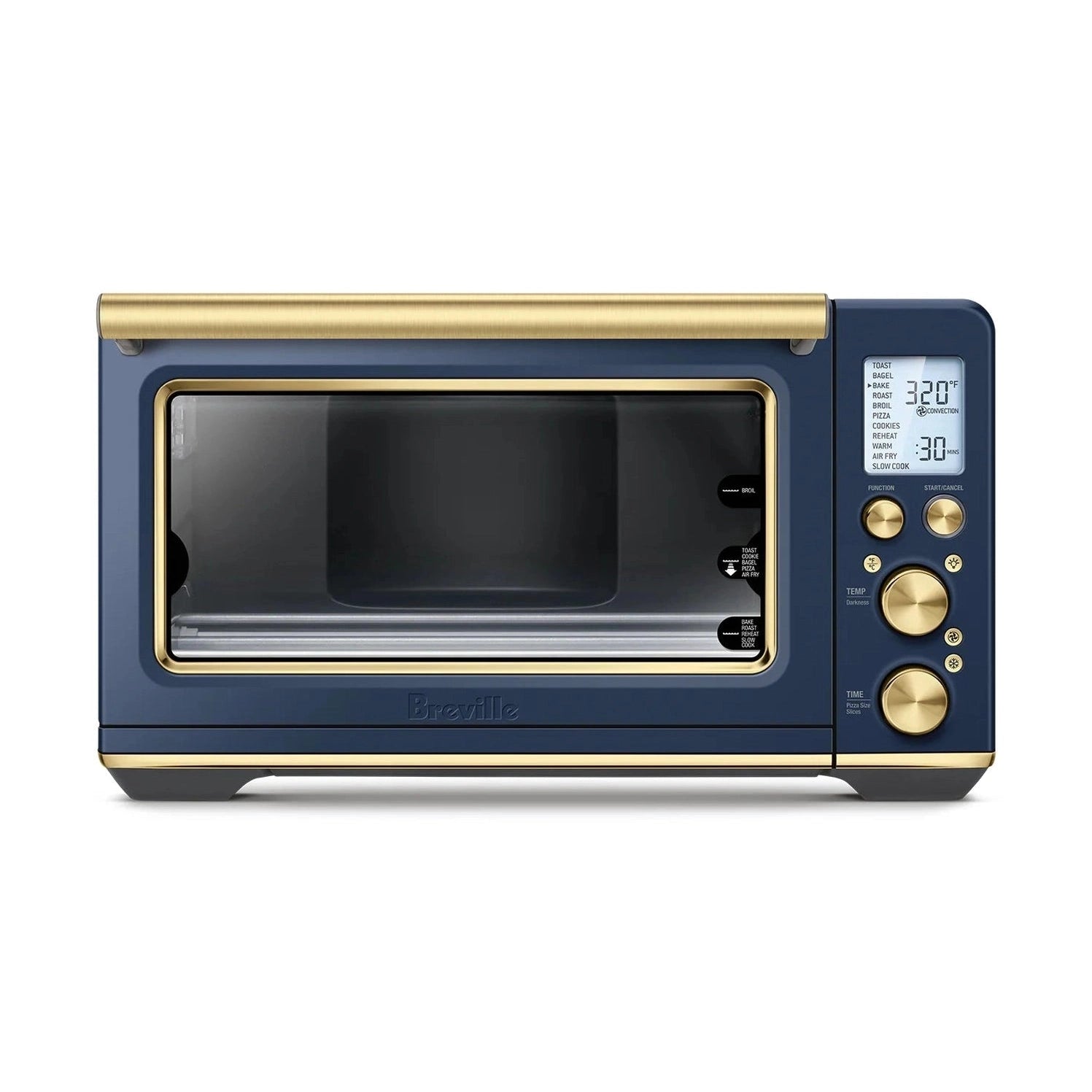 Breville Smart Oven Air Fryer, Damson Blue Brass #BOV860DBB