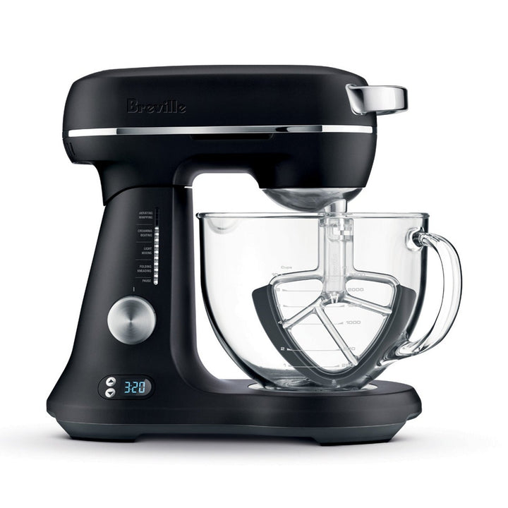 Breville The Bakery Chef Stand Mixer, Black Truffle 