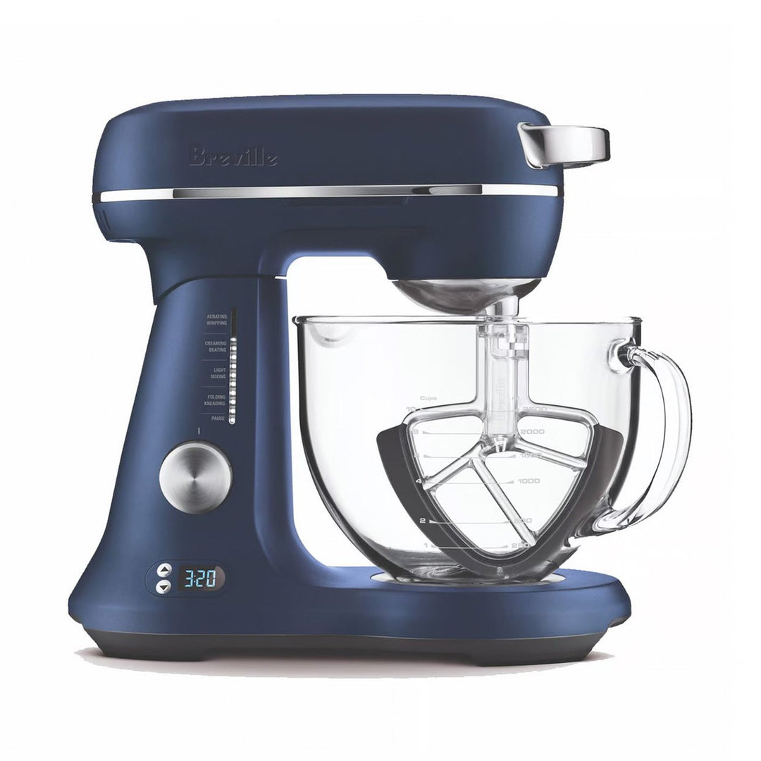 Breville The Bakery Chef Stand Mixer, Damson Blue 