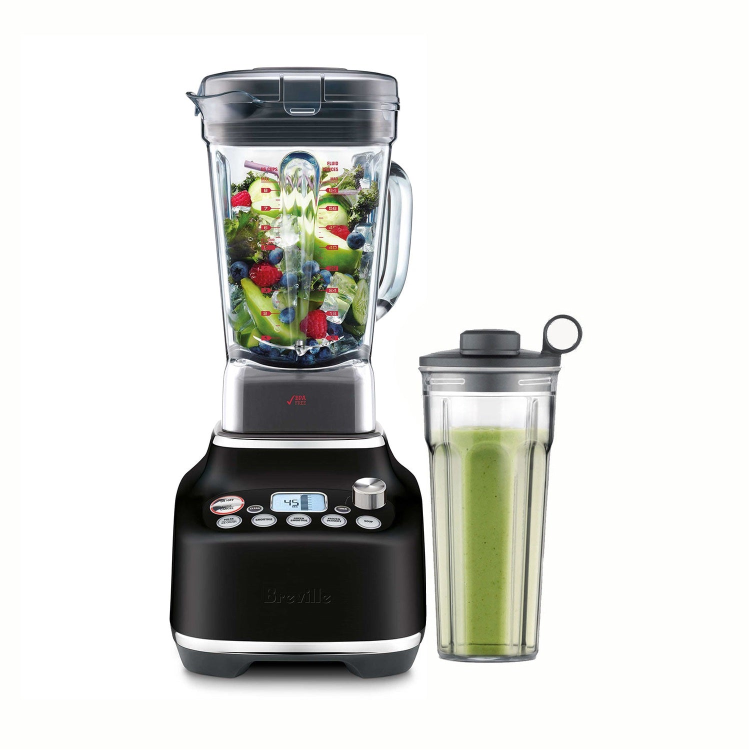 Breville The Super Q Blender, Black Truffle #BBL920BTR1BCA1