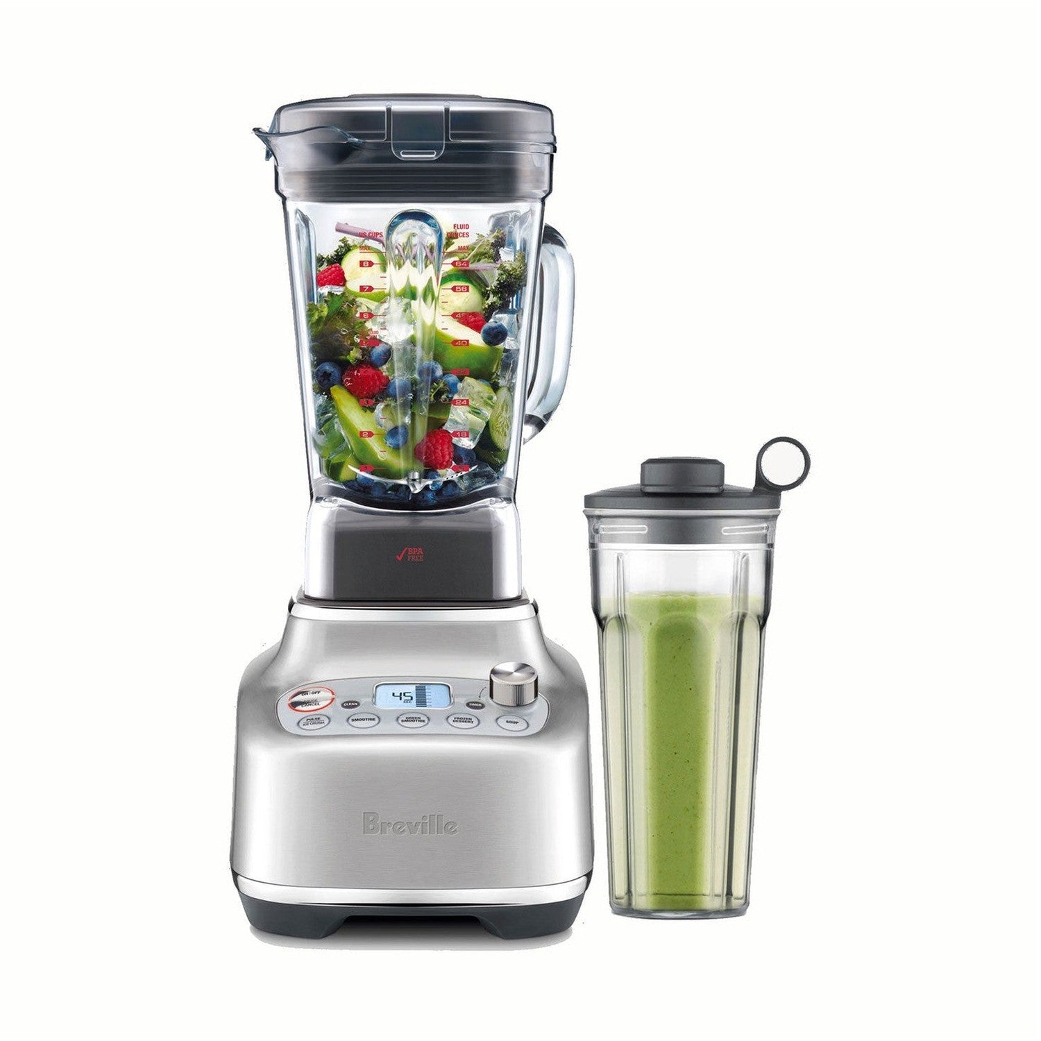 Breville The Super Q Blender, Stainless Steel #BBL920BSS1BCA1
