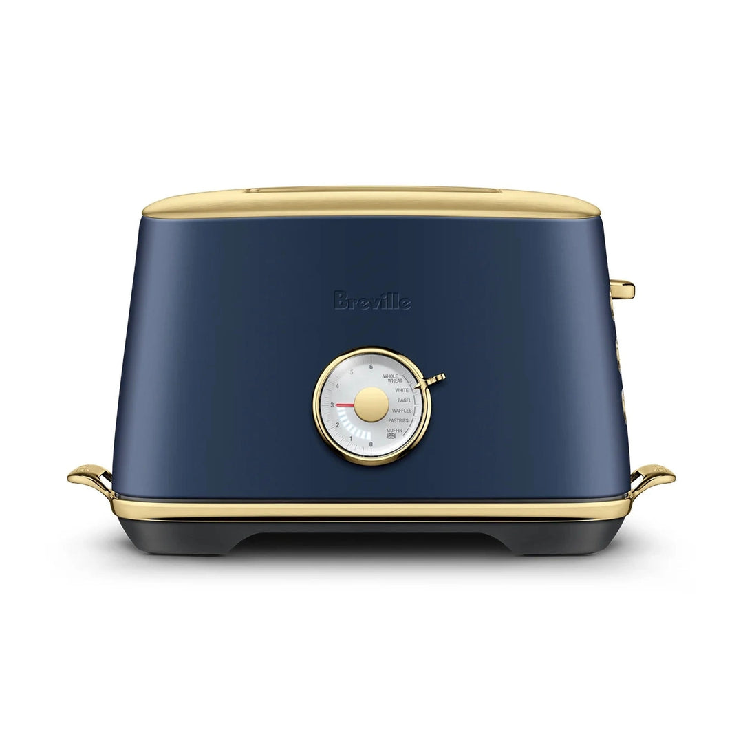 Breville The Toast Select Luxe Toaster, Damson Blue Brass 