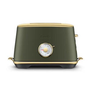 Breville The Toast Select Luxe Toaster, Olive Tapenade Brass #BTA735OLB