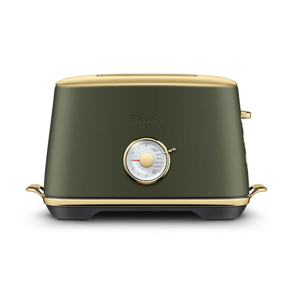 Breville The Toast Select Luxe Toaster, Olive Tapenade Brass #BTA735OLB