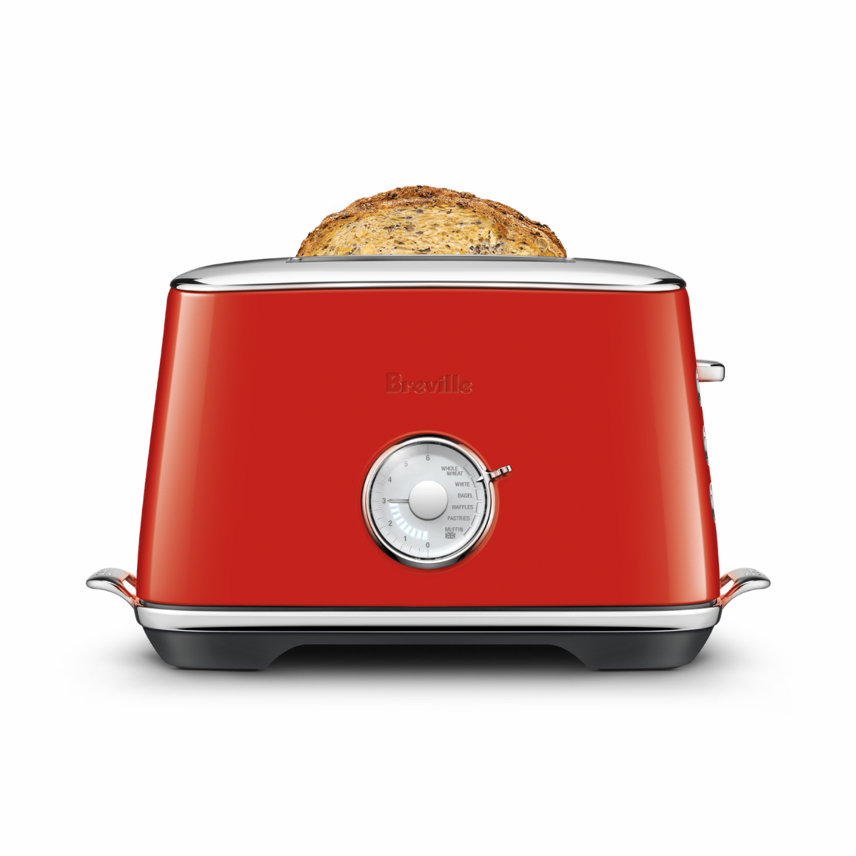 Breville The Toast Select Luxe Toaster, Pomodoro Rosso #BTA735PMR