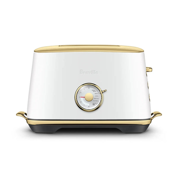 Breville The Toast Select Luxe Toaster, Sea Salt Brass #BTA735SSB