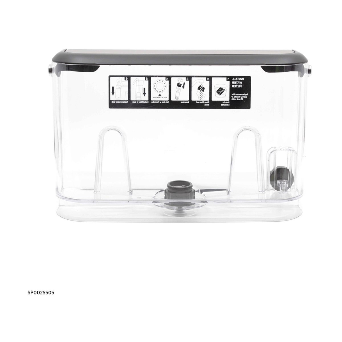Breville Water Tank Assembly Black Truffle – SP0025505