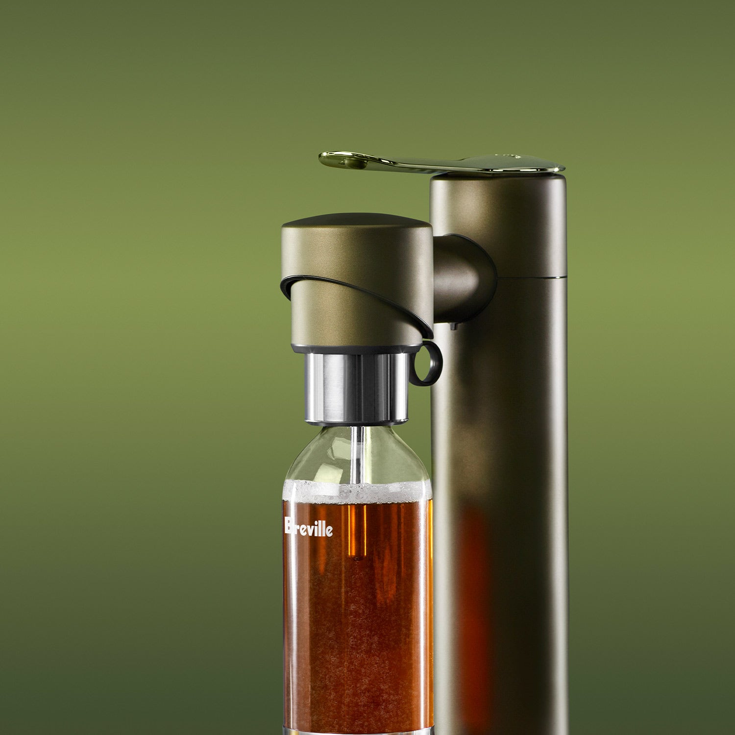 Breville the Infizz Fusion Sparkling Water Maker, Olive Tapenade #BCA800OLT0ZNA1