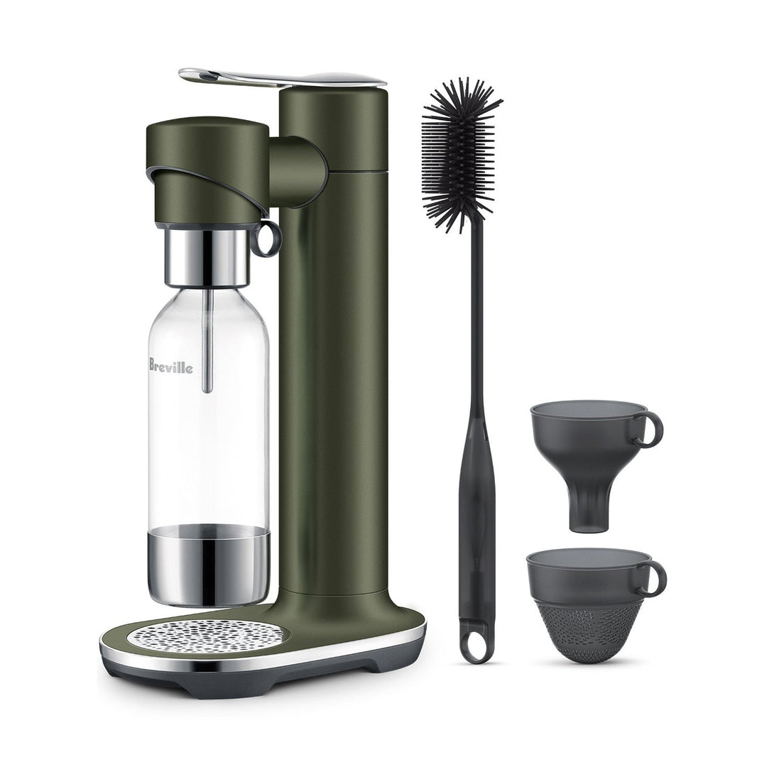 Breville the Infizz Fusion Sparkling Water Maker, Olive Tapenade 
