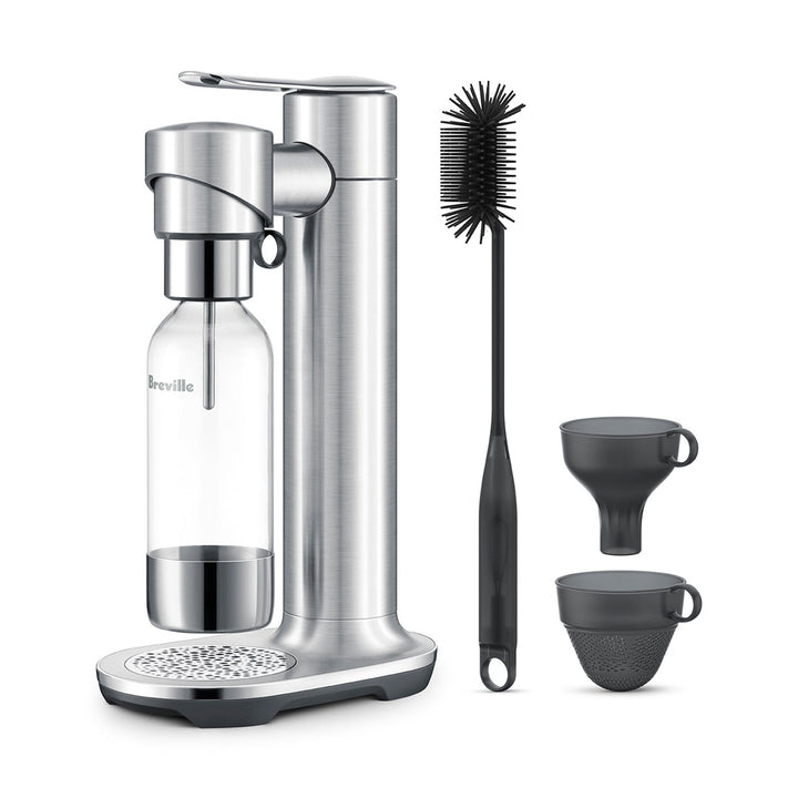 Breville the Infizz Fusion Sparkling Water Maker, Brushed Stainless 