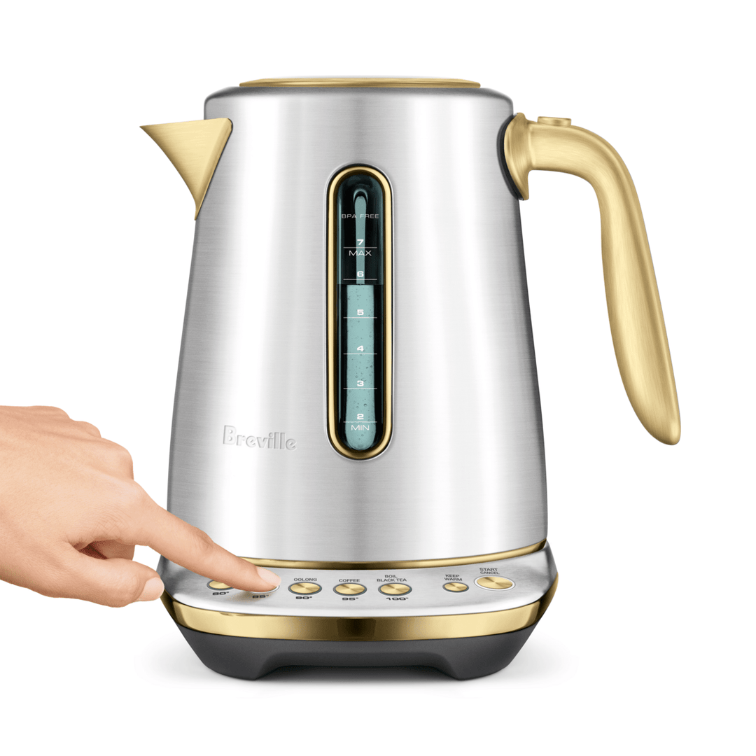 Breville the Smart Kettle Luxe, Brushed Steel Brass 