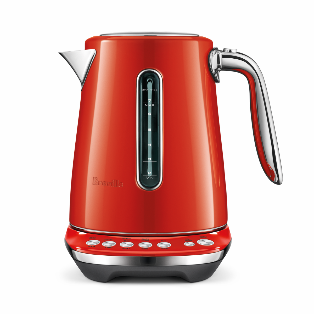 Breville the Smart Kettle Luxe, Pomodoro Rosso #BKE845PMR