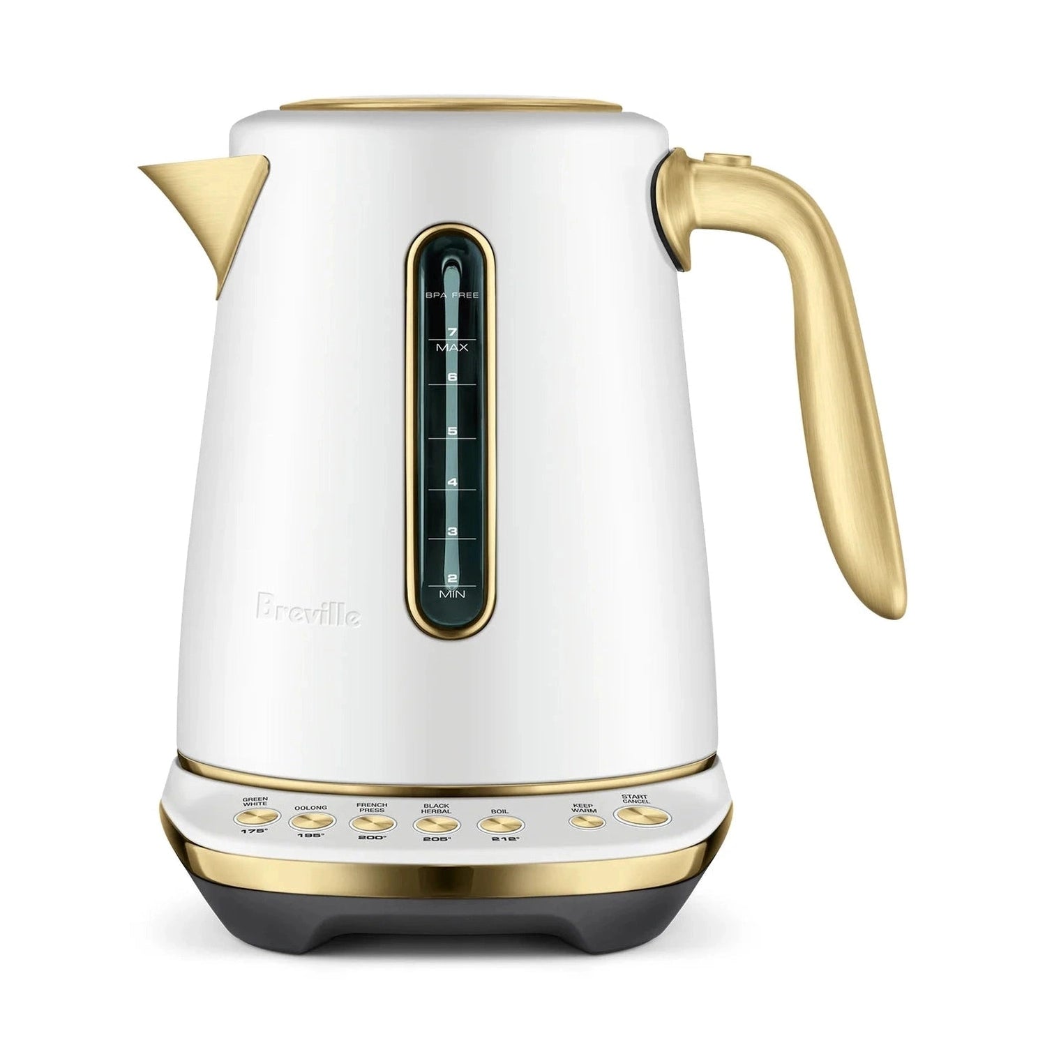 Breville the Smart Kettle Luxe, Sea Salt Brass #BKE845SSB