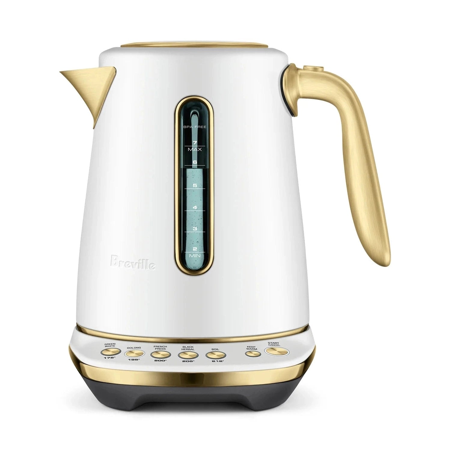 Breville the Smart Kettle Luxe, Sea Salt Brass #BKE845SSB