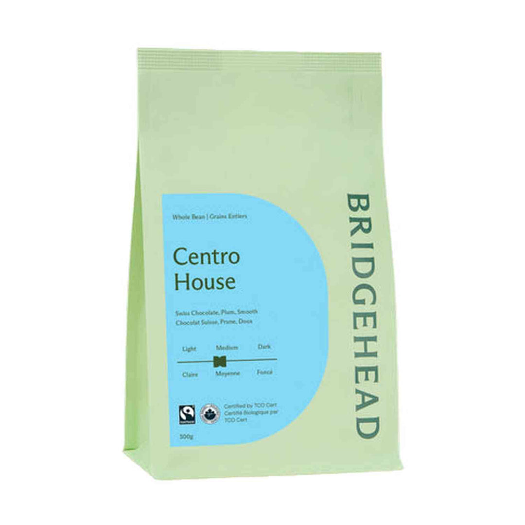 Bridgehead Coffee Centro House Whole Bean Coffee, 300 g