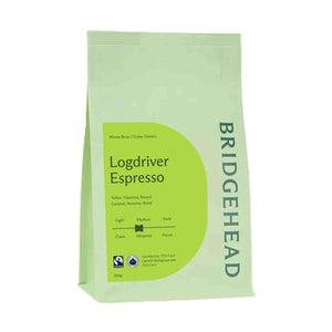 Bridgehead Coffee Logdriver Whole Bean Espresso, 300 g