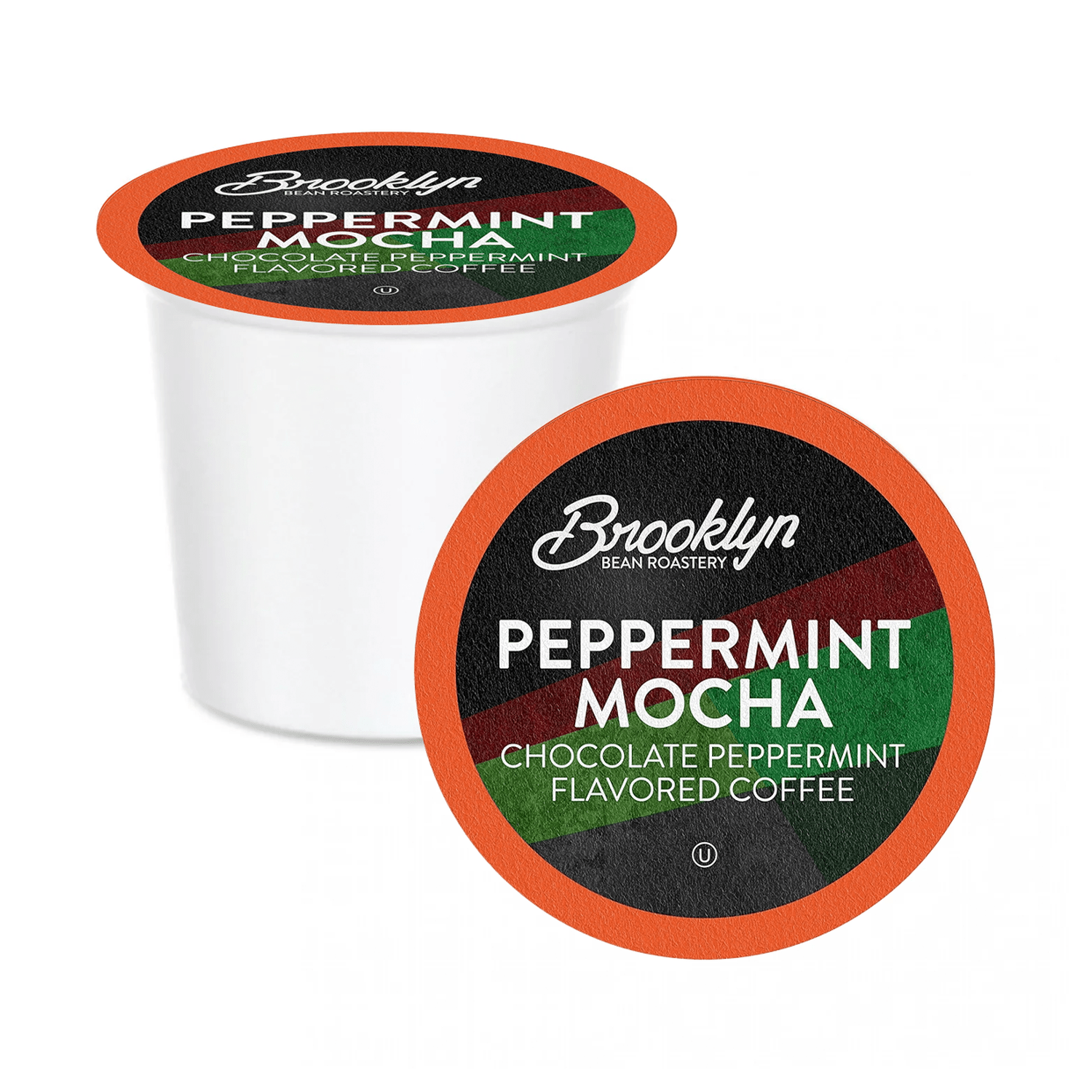 Brooklyn Beans Peppermint Mocha Single Serve Coffee, 12 Pack
