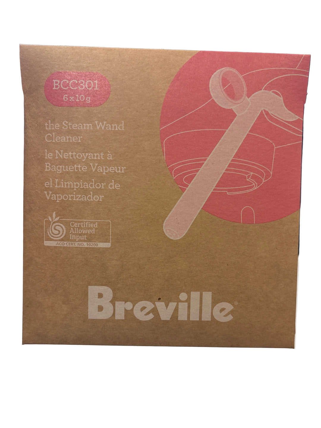 Nettoyant pour buse vapeur Breville, paquet de 6