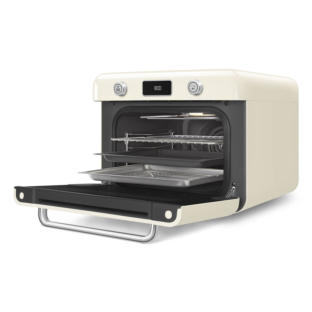 Smeg 10-in-1 Combi Steam Oven &amp; Air Fryer, Cream 