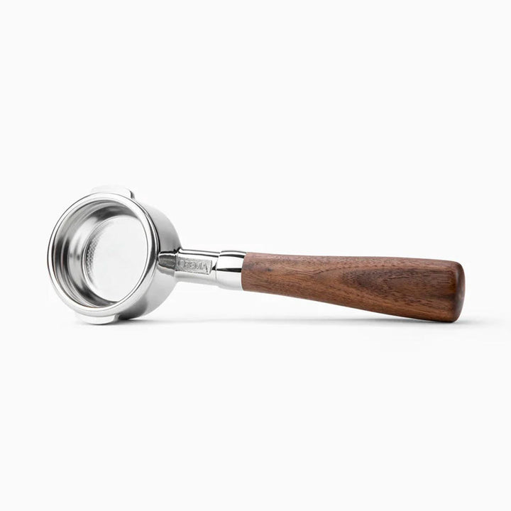 @@@CREMA-58MM BOTTOMLESS PORTAFILTER WALNUT
