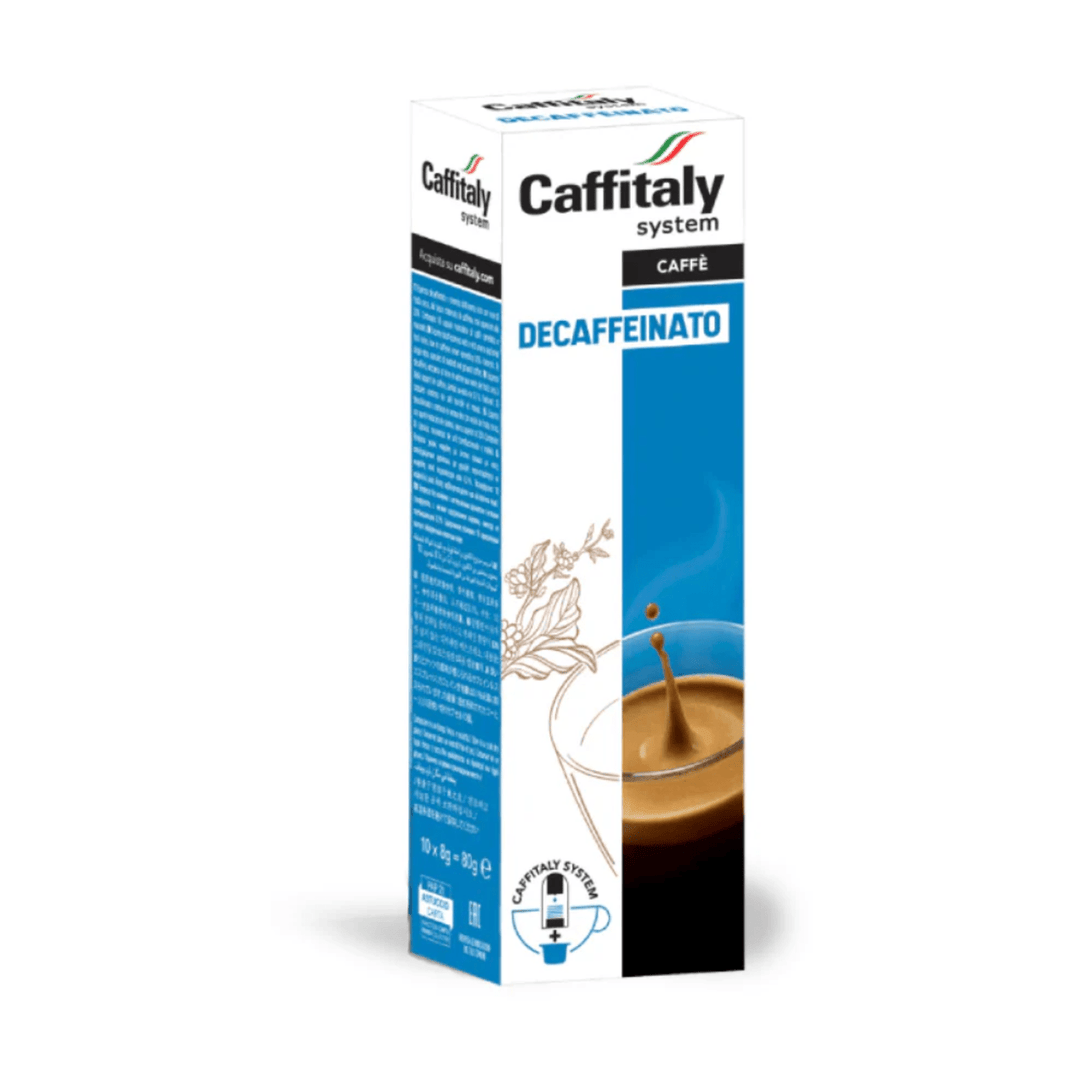 Caffitaly ecaffe Decaffeinato Fair Trade Espresso Capsules, 10 Count