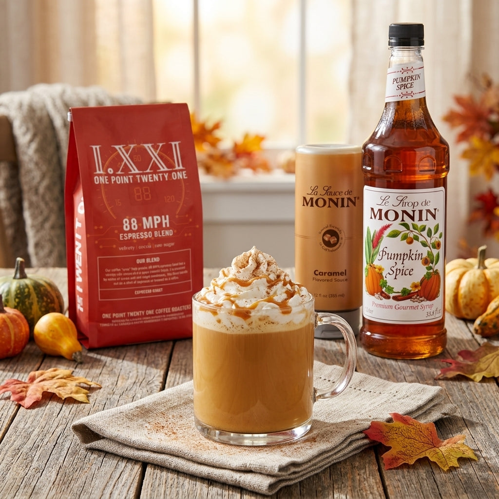 Caramel Pumpkin Spiced Latte Recipe Bundle