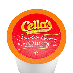 Cella's Chocolate Cherry Single Serve Coffee, 12 Pack