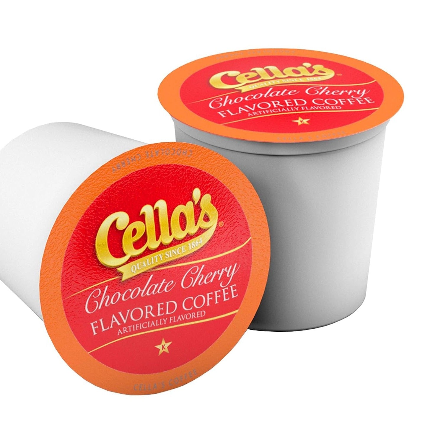 Cella's Chocolate Cherry Single Serve Coffee, 12 Pack