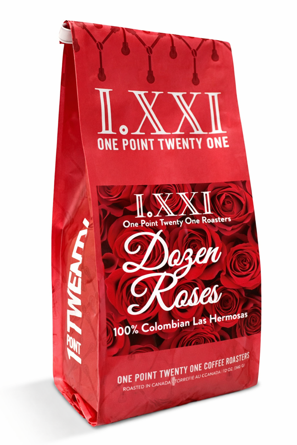 I.XXI Dozen Roses Whole Bean Coffee, 12oz. (Limited Edition)
