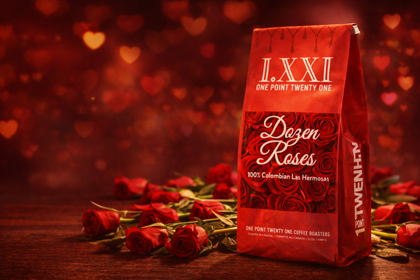I.XXI Dozen Roses Whole Bean Coffee, 12oz. (Limited Edition)