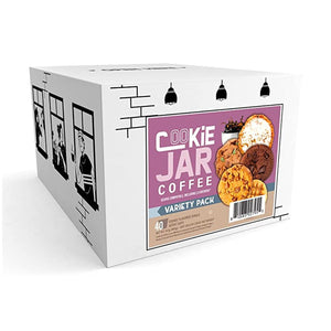Cookie Jar Flavoured Variety Pack Single Serve Coffee, 40 Pack