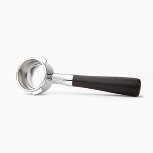 Crema 58mm Bottomless Portafilter, Medium Dark Sandalwood